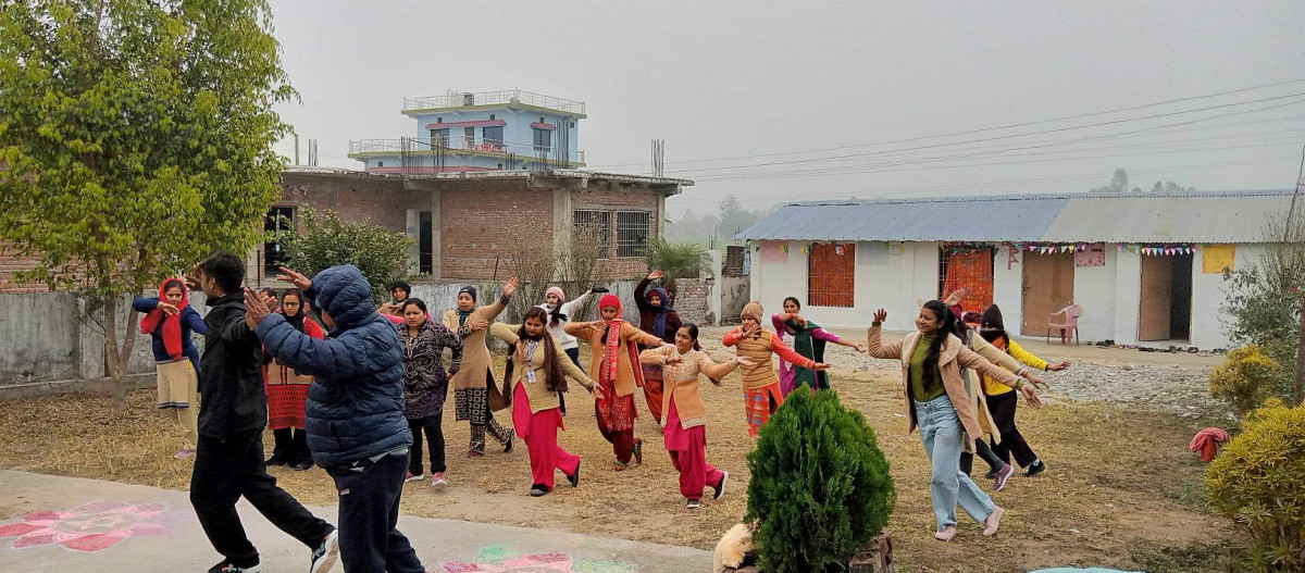 कञ्चनपुरमा कला कार्यशाला