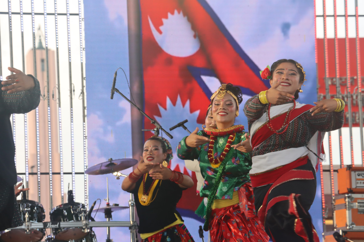 संविधान दिवस (राष्ट्रिय दिवस) को अवसरमा आयोजित National Day Concert  २०८१ असोज ३ गते