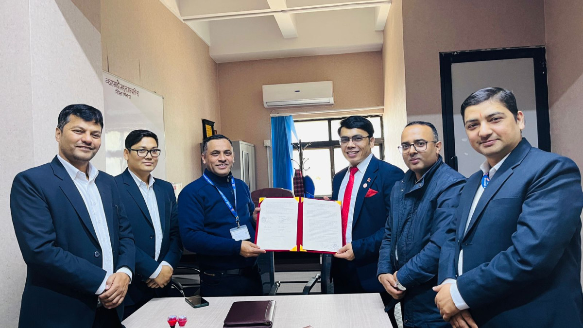 सांस्कृतिक संस्थान र काठमाडौँ महानगरपालिका बीच सम्झौता